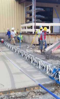 Concrete flatwork and foundations